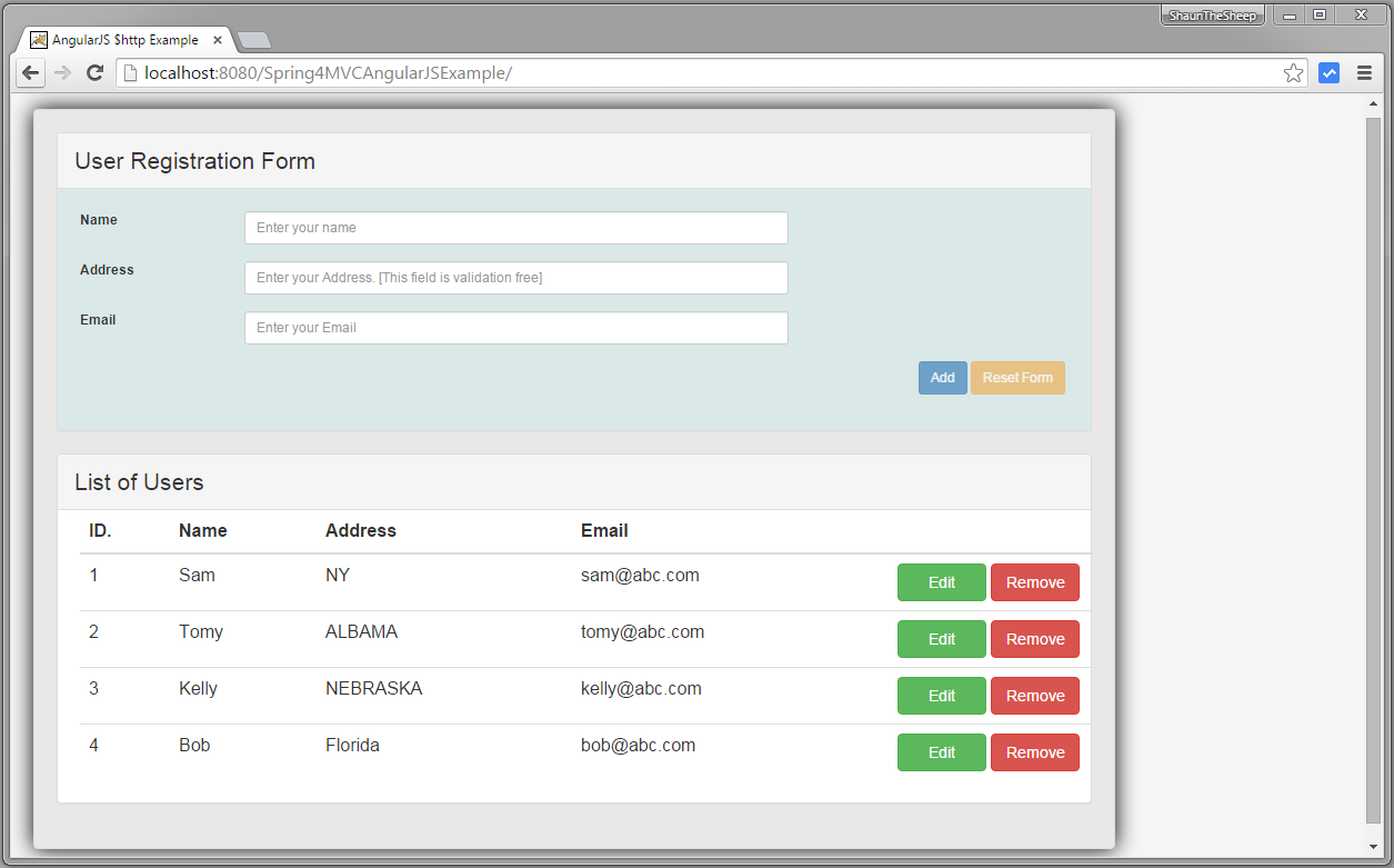 building shopping cart with spring mvc framework and hibernate