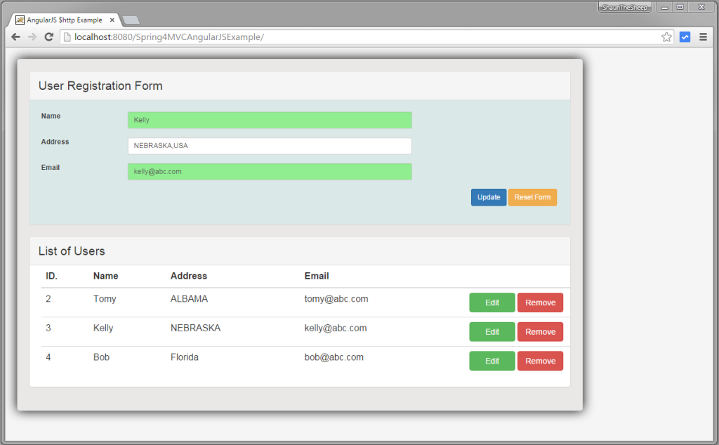 spring mvc project source code download